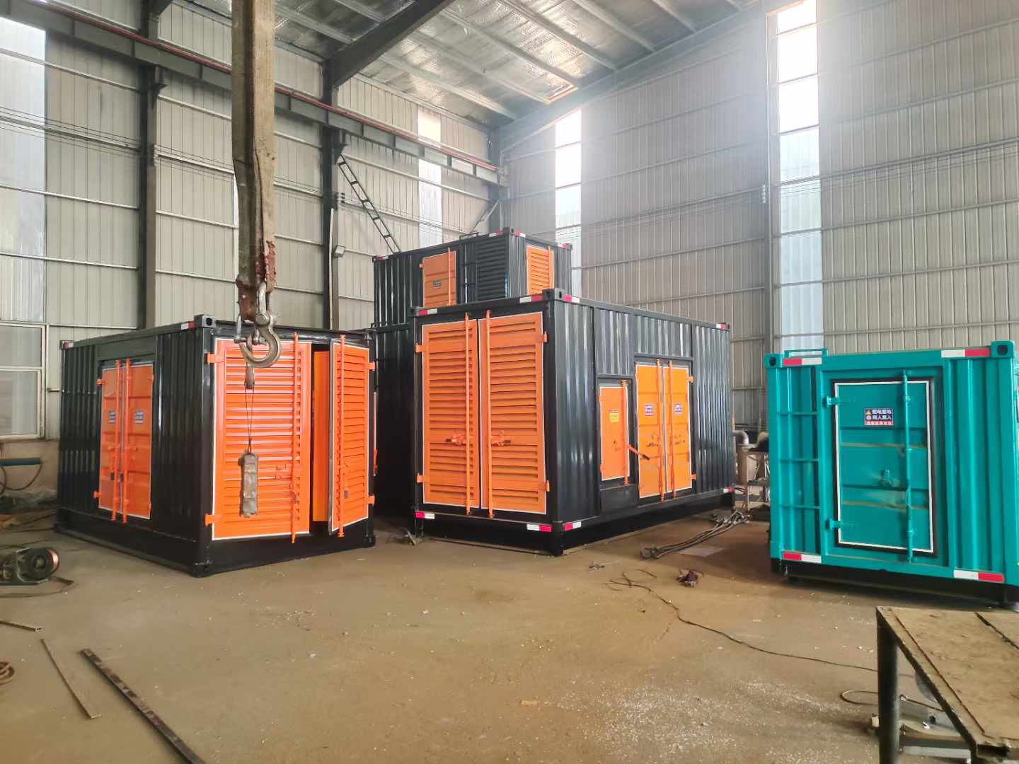柏乡500kw柴油发电机组可以带动多少功率设备？