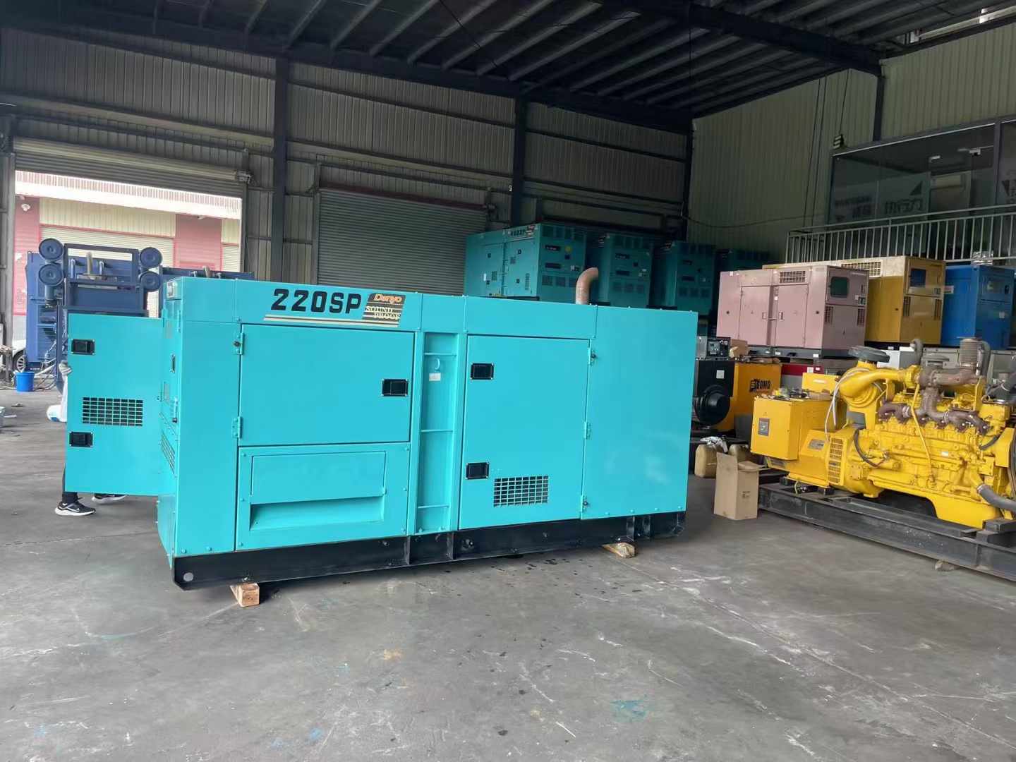 柏乡600kW柴油发电机组带载能力？