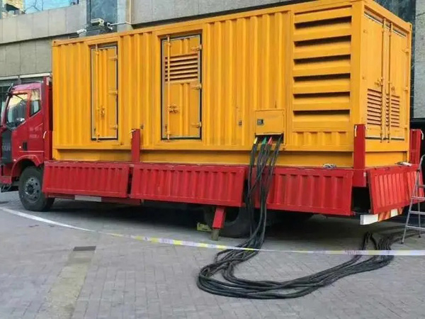 柏乡发电机组干接点启动